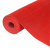 冰禹 BYQ-706 PVC内六角镂空隔水地垫 厕所游泳池防滑垫耐磨型地毯 红色1.6m宽*1m长