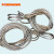 起重吊索具/钢丝绳成套吊具/环头绳/手编钢丝绳吊具12MM1米-10米 12mm*2.5米