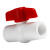 联塑（LESSO）球阀(PVC-U给水配件)白色 dn90
