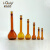 芯硅谷  V2861 棕色容量瓶，具塞棕色容量瓶，高硼硅容量瓶，刻度容量瓶 容积 20ml 1盒（2个）