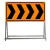 适配定制适合定制 前方施工 注意安全 可折叠反光道路施工标志牌 警示牌 交通 前方施工禁止通行 100*60*100