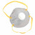 锐麻 KN95杯型口罩3D立体透气头戴式防护口罩劳保防粉尘呼吸阀面罩 9050型活性炭（无呼吸阀） 四层*60只 