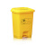 庄太太 【30L黄色】加厚带盖脚踏式医疗废物垃圾桶利器盒