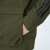 阿迪达斯（adidas）棉服男装上衣 春季新款户外运动服防风外套保暖黑色连帽开衫夹克 GT1691/军绿色 M
