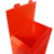 精选好货可定制中空板塑料会议捐款乐捐意见箱简易投票箱选举 红色中号