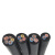 敏达（minda） 国标中型橡套线 3+2芯多股软橡套线缆 YZ3*4+1*2.5平方 1米价（100米的倍数起订）