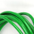 德岐 绿色包塑钢丝绳 工程胶皮钢丝绳 晒衣架窗户牵引线 5mm(50米) 