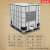 雅恪尚 吨桶柴油桶1000升IBC集装桶大号储水桶塑料化工半吨一吨水箱 1000L- 食品级款(白色)
