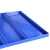 惠象 货架仓储仓库展示架储物架 蓝色轻型主架 200*50*200*4层（2块层板）