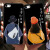 美希意适用iphone4s手机壳苹果4网红A1332个性卡通磨砂女款防摔镜头保护 黑色皮卡-T1 iPhone 4
