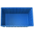 兰诗（LAUTEE）4023H 分隔式多功能零件盒 塑料分格箱配件收纳箱  蓝色400*235*140