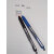 缤乐美进口Papermate意趣心心笔黑杆按动笔大容量可换替芯清晰可 蓝黑笔1支