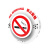 凌防（LFang）SA005RF 烟雾探测仪烟雾探测报警器禁止吸烟办公室洗手间卫生间禁烟语音警示 联动款