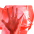 兰诗 DA4075 红色加厚特大号手提式塑料袋方便袋 75*110cm（50个）/包加厚款