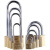老式锁具铜锁通用安全门锁不锈钢挂锁家用防盗小铜锁中式 60mm短款通开款