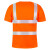 冰禹 冰禹 反光POLO衫背心 1件橙色 透气短袖速干 可定制logo 175-XL BYC-255