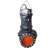 定制定制大功率污水泵WQ大口径4极6极抽水排水潜水泵耦合装置排污 100WQ120-50-37
