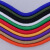 冰禹 BYjq-79 彩色装饰拉绳 束口打包捆绑绳 实心编织尼龙绳 10mm(50米/捆)红色