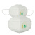 代尔塔/DELTAPLUS 104012 KN95带阀耳带口罩 防柳絮花粉防雾霾 3只/包 企业专享