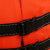 者也（ZYE）漂流游泳防护救援马甲反光条救生衣带救生哨子可调节 橙色