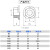 游川 8.8级碳钢法兰带齿螺母防松螺帽细牙正牙M3-M20细牙带齿法兰螺母 M8【1只】