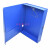天星800档案盒A4文件盒TX800资料盒6CM带夹加厚纸板磁扣收纳盒子 天星802B【带夹】天蓝色 小号