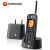 摩托罗拉(Motorola) 远距离数字无绳电话机 无线座机子母机单机办公中英文可扩展别墅200米 O201C(黑色)