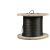 钰启隆 钢丝绳 麻芯油丝绳子涂油吊装绳光面油性钢丝绳 单位：米  黑色 24mm 