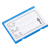 稳斯坦 WST133 磁性标签 仓库标识牌货架标识卡物料卡材料卡片（蓝6*10特强磁）