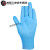 一次性手套专用TPE加厚耐用型龙虾手套餐饮厨房 蓝色pvc手套50只 S