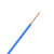 金龙羽 国标铜芯电线 单芯多股软线电缆 BVR*2.5平方电线 100米/卷 蓝色