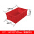 豫选工品 物流周转箱 3-27号塑料箱 长方形大号加厚箱 储物筐 养鱼龟收纳盒 8# 540*420*300mm (红色)