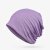 橙央女帽性专用帽光头帽薄款帽子月子帽头巾夏季化疗女士时 细条纹紫色