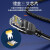 胜为（shengwei）超五类网线 百兆阻燃网络连接线 Cat5e超5类成品跳线 宽带连接线 1.5米 WLC1015G