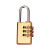 赫思迪格 JG-1357 金属挂锁 密码锁 行李箱防盗锁 门锁多位密码 3轮密码 （小号）