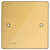 定制适用型型全铜金属不锈钢地插盖板盲板遮孔通用底盒装饰盖子* 120型金色盖板  穿线孔