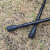 定制骆驼登山杖配件通用杖尖套圆形保护套防滑头底套橡胶套杖脚套 黑色老款(5个装)
