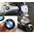 车侦探（CHEZHENTAN）宝马摩托车改装贴车标BMW标志3D金属标个性车贴花装饰贴纸油箱贴 战字(5.6cm)1个
