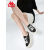 卡帕（Kappa）帆布鞋情侣男女运动板鞋休闲半拖小白鞋新款K0CX5VS33 鹭羽白-024 36