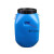 实验室废液桶 化学耐酸碱化工桶圆桶方桶酵素桶防腐蚀泔水桶 60升方桶蓝色特厚-S25
