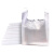 科力邦（Kelibang） 塑料袋 白色透明一次性包装袋200只装加厚 25*37cm 外卖打包手提背心式垃圾袋 KB1009