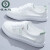啄木鸟小白鞋女鞋2024春季新款百搭单网面透气帆布薄款运动鞋 A-1网白绿. 38