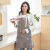 日式围裙女厨房防水防油新款罩衣工作服男士做饭的专用可擦手 红色2条