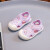 迪士尼（Disney）宝宝凉鞋2024夏季新款婴儿学步鞋0-1-2-3岁儿童防滑软底室内童鞋 深蓝色 小童码段26码内长16.8cm