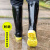 雨鞋男士钓鱼雨靴防水中高筒春季低帮套鞋胶鞋防滑耐磨水鞋男 高筒838(回力) 36码