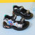 基诺浦（ginoble）2024夏季新款儿童运动凉鞋女童休闲男童软底单鞋小学生运动沙滩鞋 ABK-611黑色 22 内长14CM