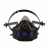 3M HF-802SD防毒面具硅胶呼吸器带传声振膜扬声器防护面罩口罩 HF-802SD单面具