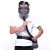 防毒面具全面罩喷漆甲醛农药电动送风式防毒面具长管呼吸器防尘 单独5米导气管