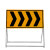 昊鹰 交通标志牌施工警示牌反光道路施工标志牌 反光警示牌 交通标志  向右箭头标