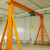 艾科堡 电动有轨龙门吊架宽7米高度5.5米吊5吨9米轨道配电动葫芦电动跑车定制遥控AKB-LMD-089